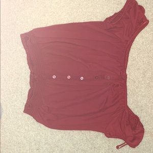 aeropostale off the shoulder shirt